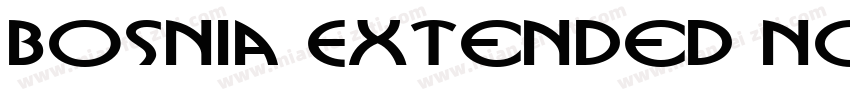 Bosnia Extended Normal字体转换